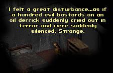Disturbance quote #2