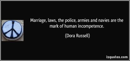 Dora Russell's quote