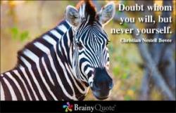 Doubting quote #1