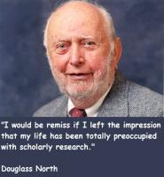 Douglass North's quote