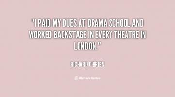 Drama School quote #2