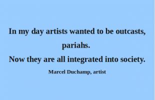 Duchamp quote #1