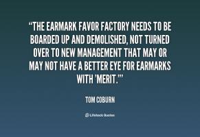 Earmark quote #2