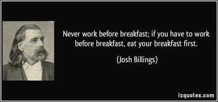 Eat Breakfast quote #2