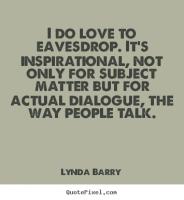 Eavesdrop quote #1