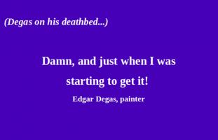 Edgar Degas's quote #5