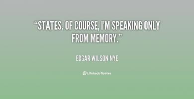 Edgar Wilson Nye's quote #1