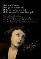 Edith Piaf's quote