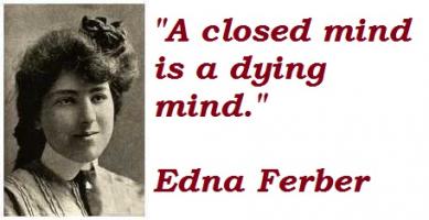 Edna Ferber's quote