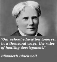 Elizabeth Blackwell's quote #3