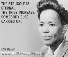 Ella Baker's quote #1