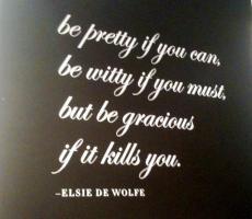 Elsie de Wolfe's quote