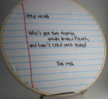 Embroidery quote #2