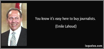 Emile Lahoud's quote #2