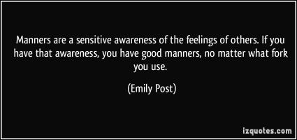 Emily Post's quote #2