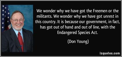 Endangered Species Act quote #2