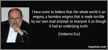 Enigma quote #1