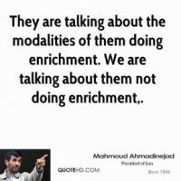 Enrichment quote #2