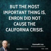 Enron quote #1