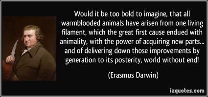 Erasmus Darwin's quote #1