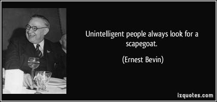 Ernest Bevin's quote