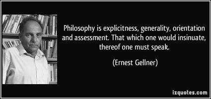 Ernest Gellner's quote #1