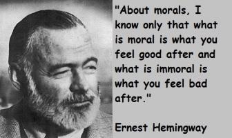 Ernest Hemingway quote #2