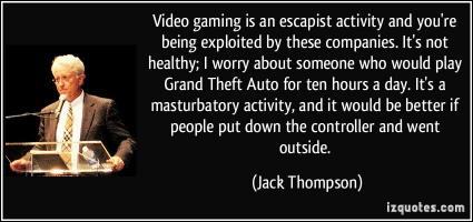 Escapist quote #1