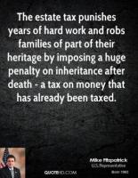 Estate Tax quote #2