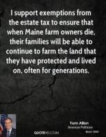 Estate Tax quote #2