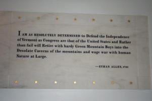 Ethan Allen's quote