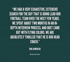 Exhaustive quote