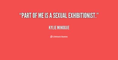 Exhibitionist quote #2