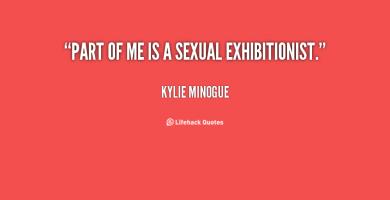 Exhibitionist quote #2