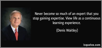 Expertise quote #1