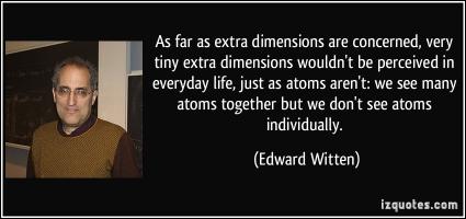 Extra Dimensions quote #2
