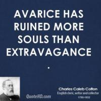 Extravagance quote #2