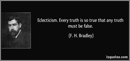 F. H. Bradley's quote