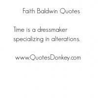 Faith Baldwin's quote