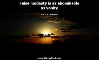 False Modesty quote #2