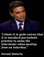 Fareed Zakaria's quote