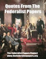Federalist quote #2