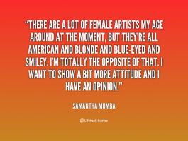 Female Artists quote #2