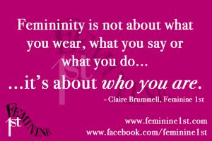 Femininity quote #4