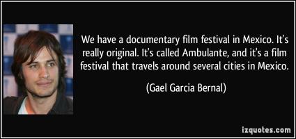 Film Festival quote #2