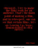 Film Work quote #2