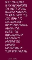 Financiers quote #2