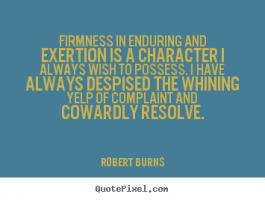 Firmness quote #1