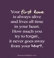 First Love quote #2