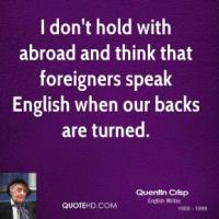 Foreigners quote